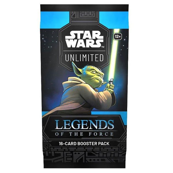 1 of 3 Star Wars: Unlimited - TCG - Legends of The Force Booster - 841333129927 - The Little Lost Bookshop - The Little Lost Bookshop