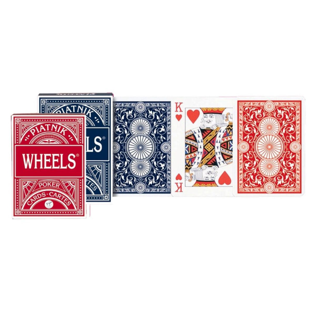 Wheels Poker Playing Cards