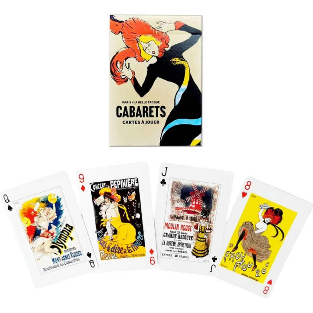 Cabarets Poker Playing Cards
