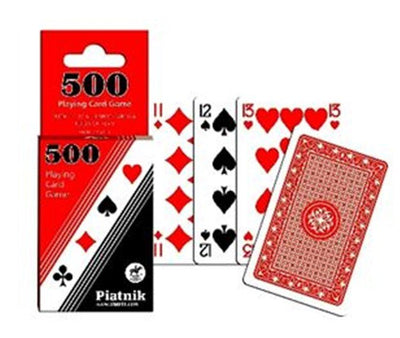 500 Playing Cards - 9001890124815 - Jedko Games - The Little Lost Bookshop