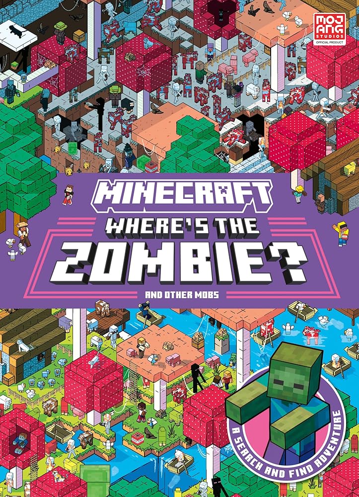 Farshore Minecraft Wheres the Zombie? Search and Find Adventure. cover image