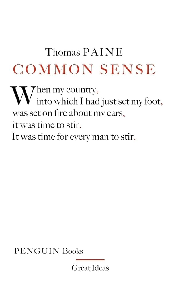 Great Ideas Common Sense (Penguin Great Ideas) cover image