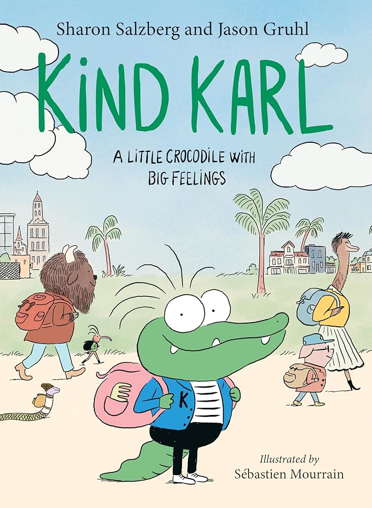Kind Karl: A Little Crocodile with Big Feelings cover image