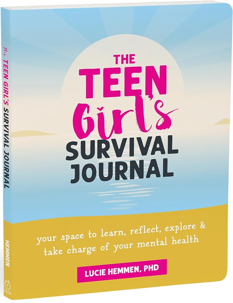 The Teen Girl’s Survival Journal: Your Space to Learn, Reflect, Explore, and Take Charge of Your Mental Health (The Instant Help Guided Journal for Teens Series) cover image