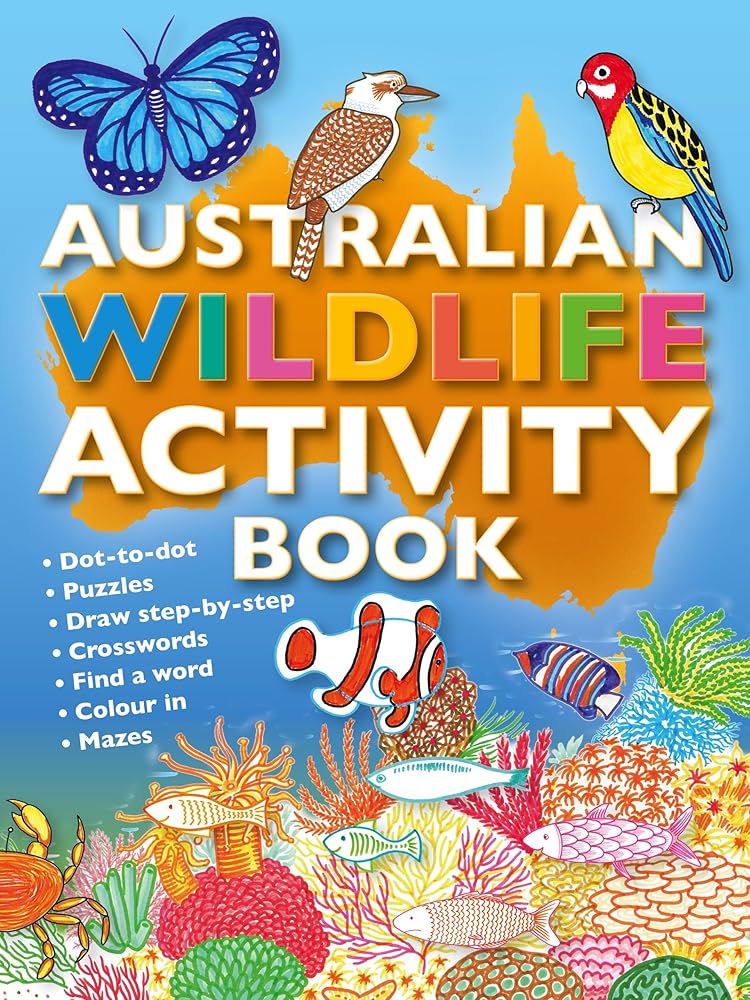Australian Wildlife Activity Book cover image