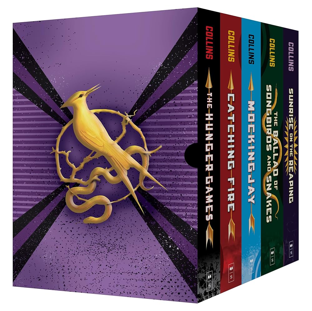 Hunger Games 5-Book Boxed Set (Paperback) cover image