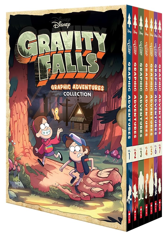 Gravity Falls: Graphic Adventures 7-Book Collection (Disney) cover image