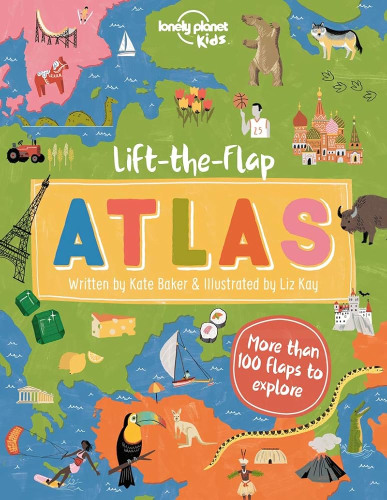Lift-the-Flap Atlas 1ed -anglais- cover image