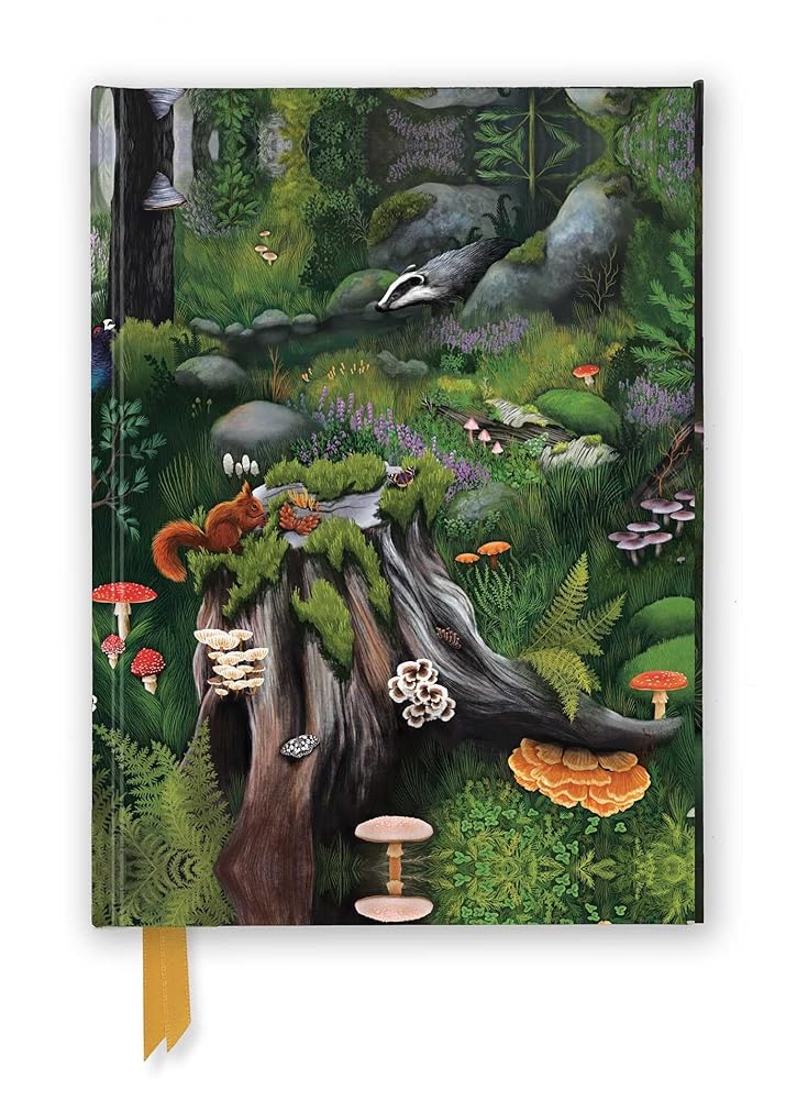 Anna Stead: Deep in the Forest (Foiled Journal) (Flame Tree Notebooks) cover image