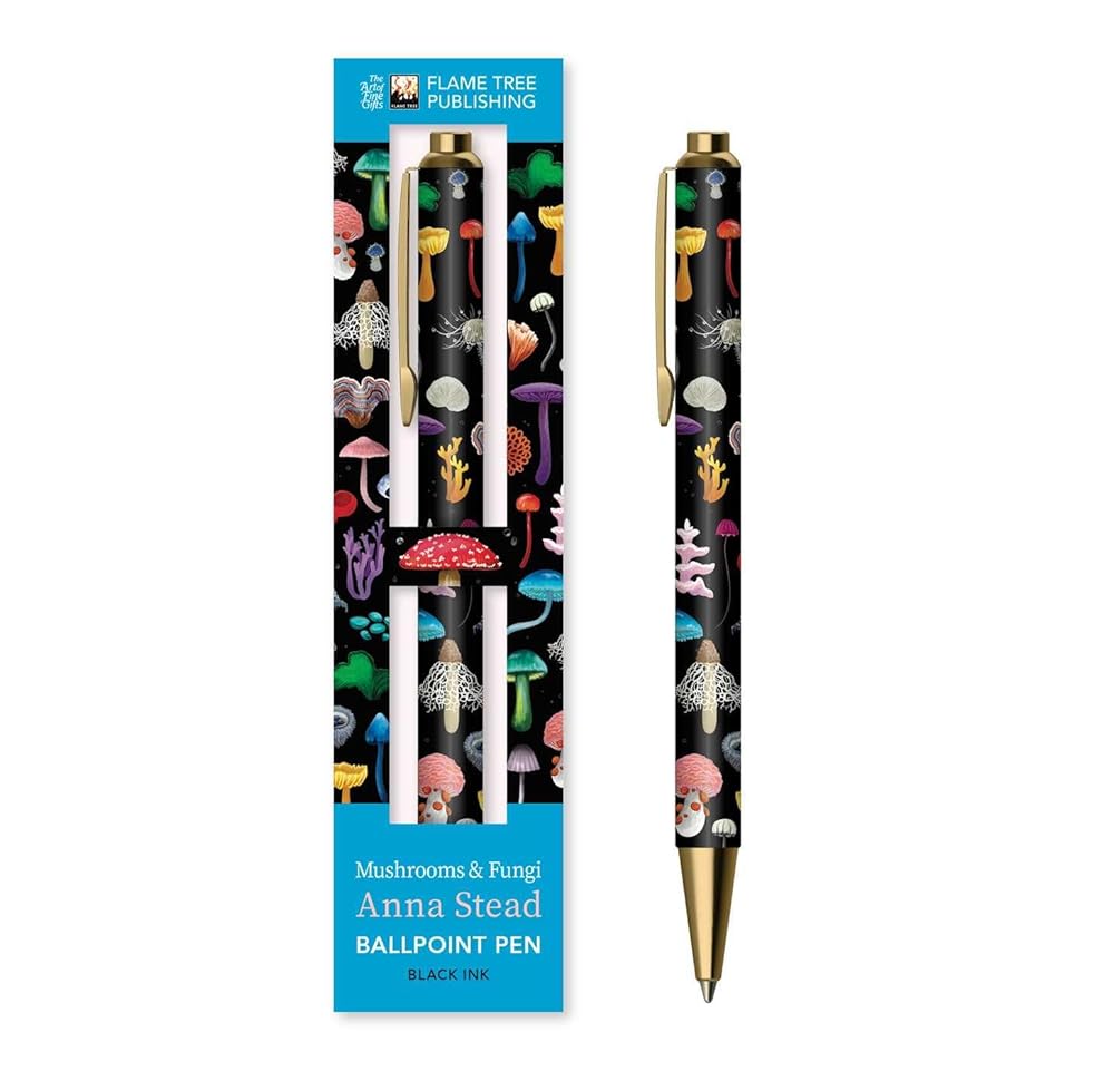 Anna Stead: Mushrooms & Fungi Boxed Decorative Ballpoint Pen (Boxed Ballpoint Pens) cover image