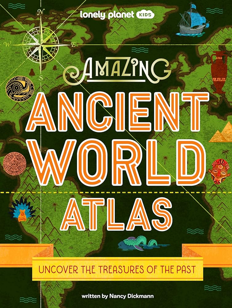 Amazing Ancient World Atlas - anglais cover image