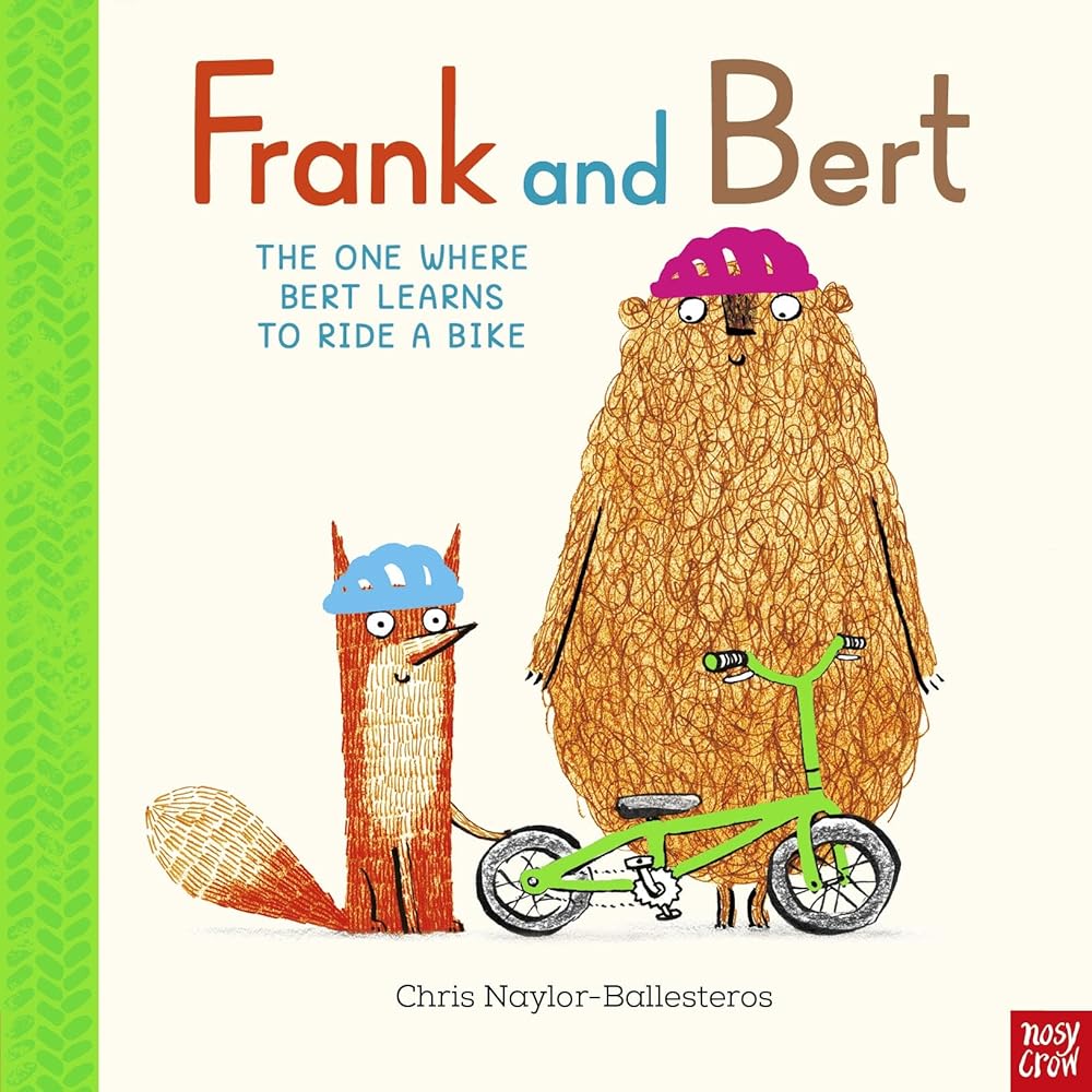 The One Where Bert Learns to Ride a Bike (Frank and Bert) cover image