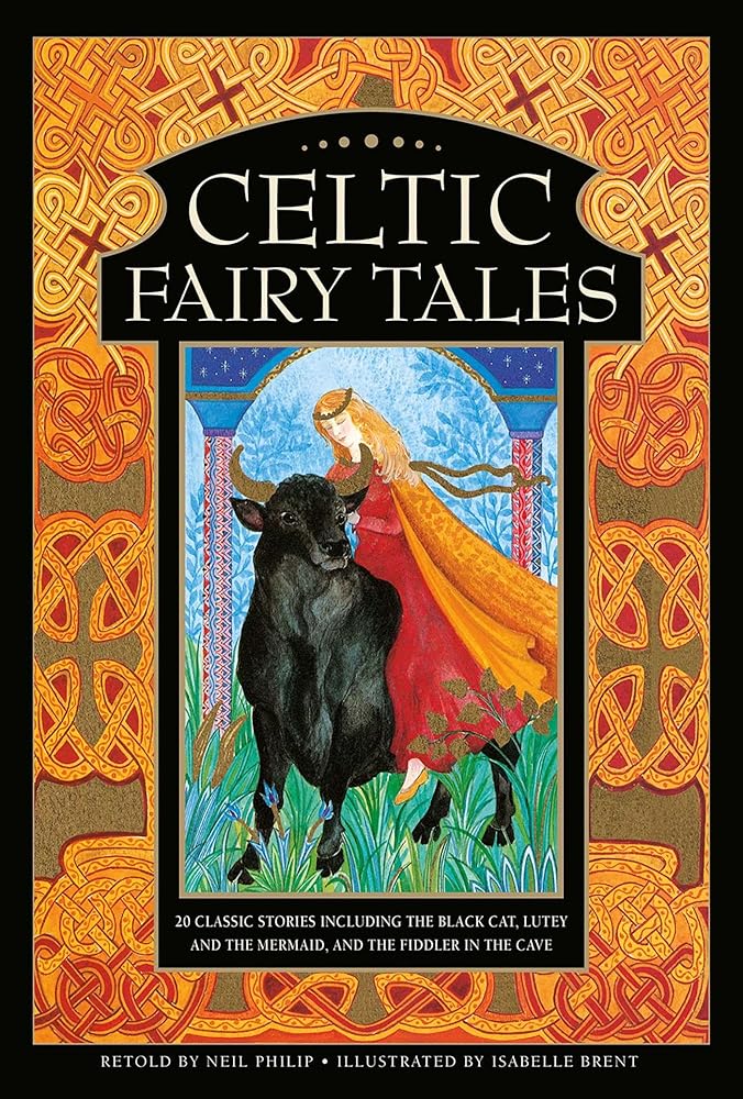 Celtic Fairy Tales: 20 Classic Stories Including The Black Cat, Lutey and the Mermaid, and The Fiddler in the Cave cover image