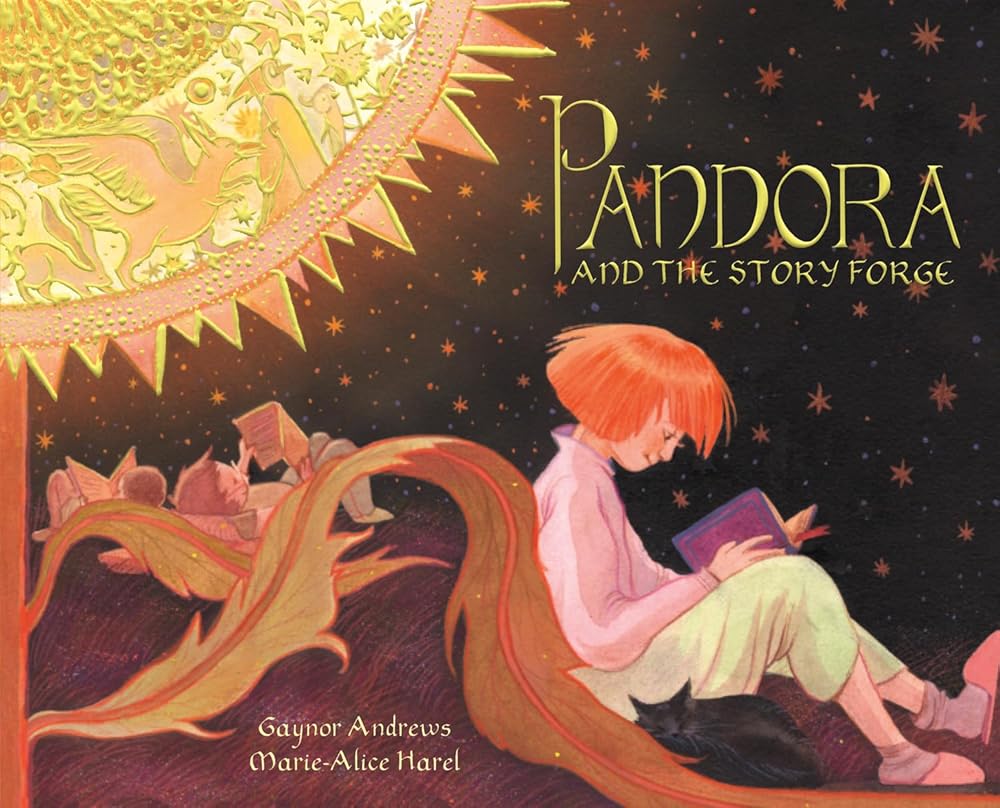 Rocket Bird Books Pandora and the Story Forge. cover image