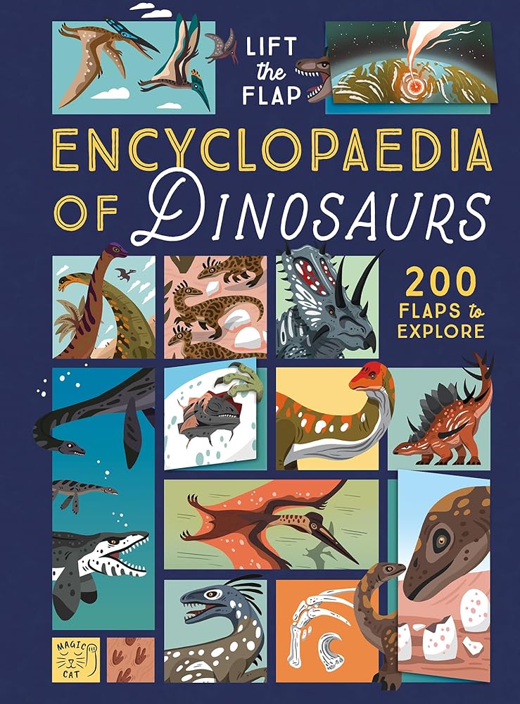 Lift-The-Flap Encyclopedia of Dinosaurs cover image