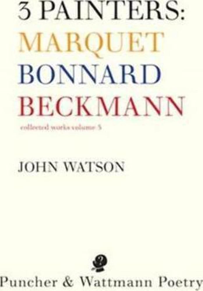 3 Painters: Marquet, Bonnard, Beckmann cover image