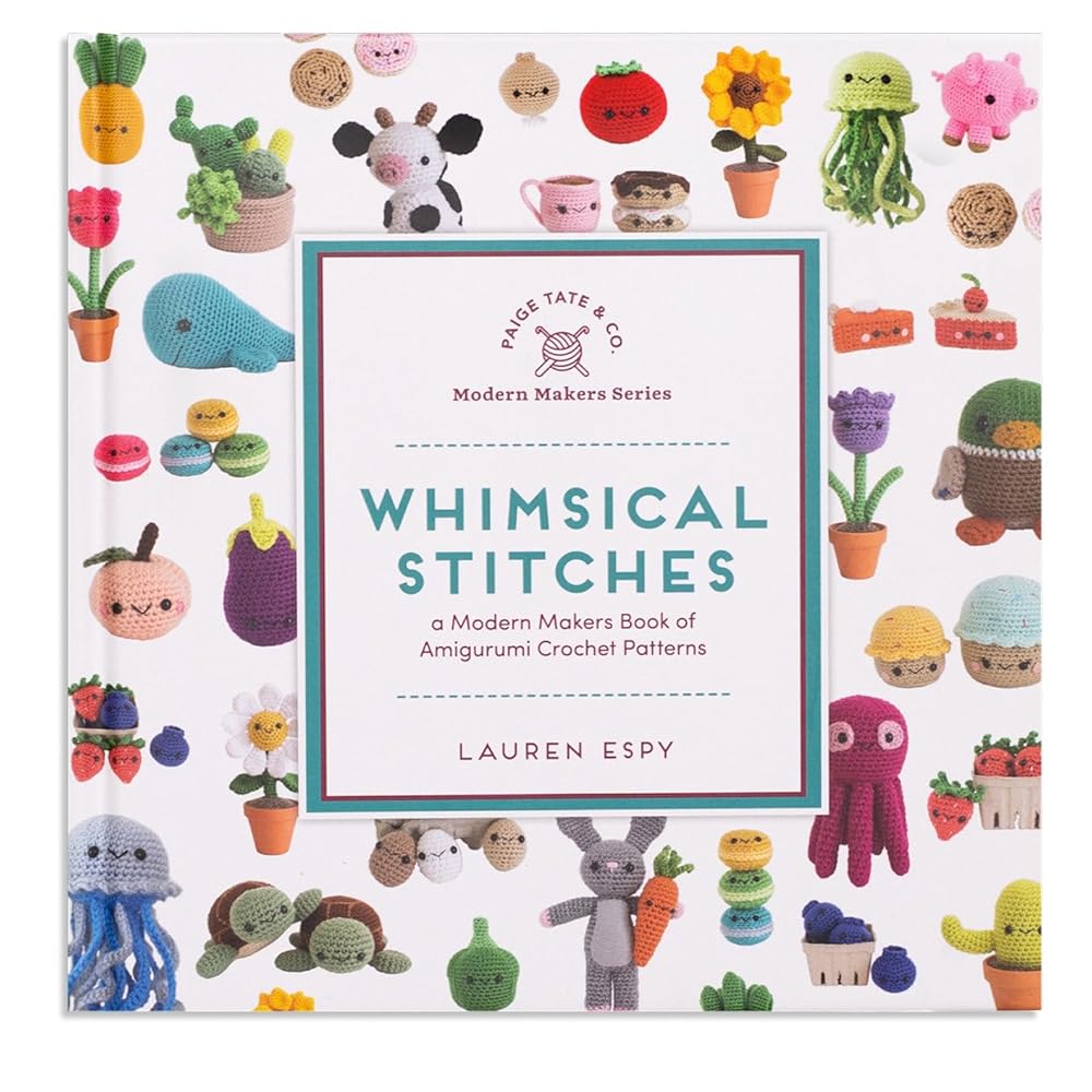 Whimsical Stitches: A Modern Makers Book of Amigurumi Crochet Patterns cover image