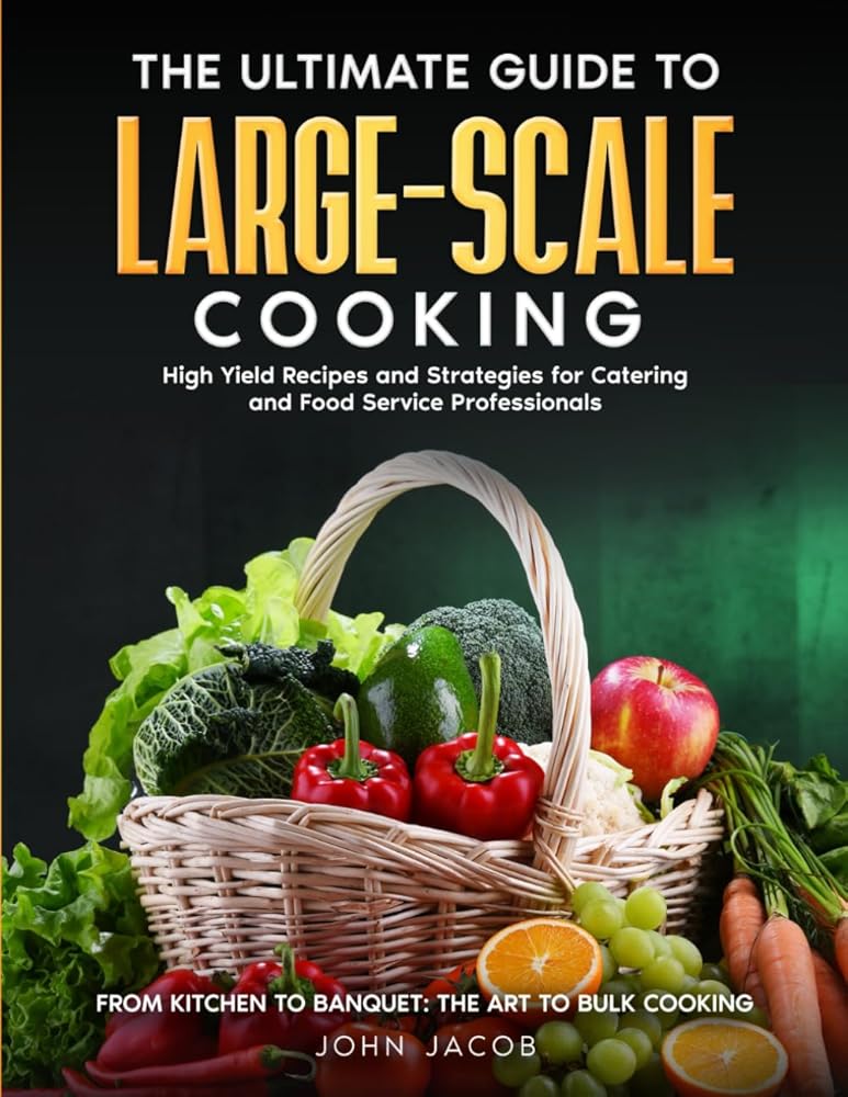 The Ultimate Large Scale Cooking Guide: From Kitchen To Banquet: The Art To Bulk Cooking (Reference Guide To Bulk Cooking Industry) cover image