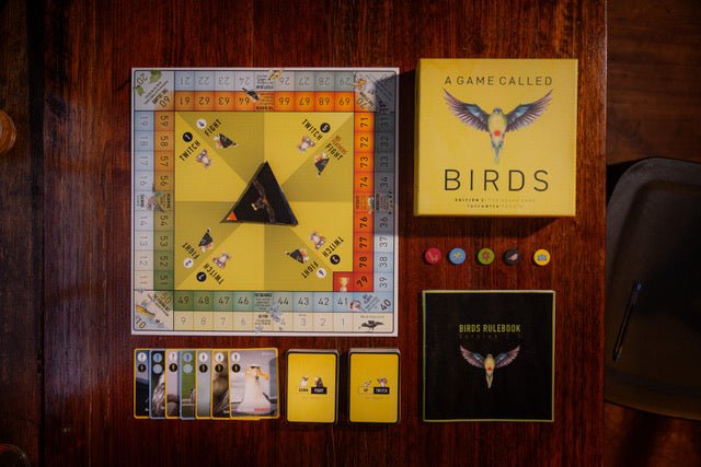 A Game Called Birds - 9369900079105 - Game - Woodslane Press - The Little Lost Bookshop