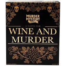 A Taste For Wine and Murder (Murder Mystery Party) - 023332332021 - Jedko Games - The Little Lost Bookshop