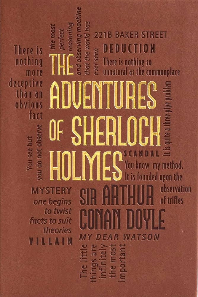 Adventures of Sherlock Holmes (Word Cloud Classics) - 9781667209562 - Sir Arthur Conan Doyle - Harper - The Little Lost Bookshop