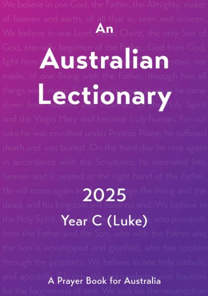 An Australian Lectionary 2025 Year C APBA - 9781922441126 - Lectionary - Broughton Publishing - The Little Lost Bookshop
