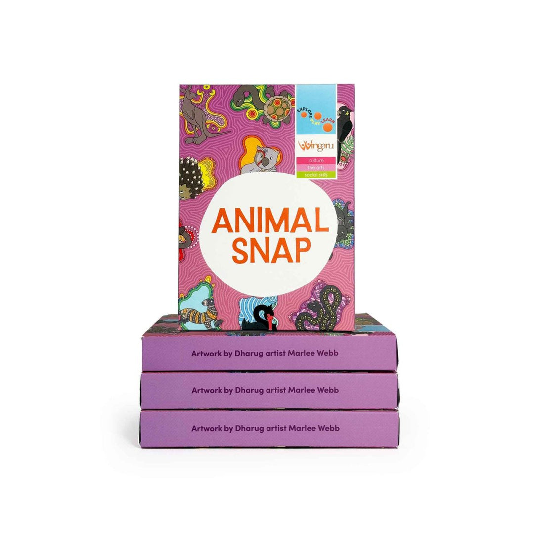 Animal Snap Cards - 726436591027 - Game - Wingaru - The Little Lost Bookshop