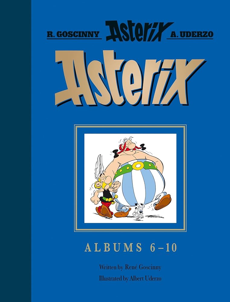 Asterix: Asterix Gift Edition: Albums 6 - 10: Asterix and Cleopatra, Asterix and the Big Fight, Asterix in Britain, Asterix and the Normans, Asterix the Legionary - 9781408722190 - Rene Goscinny, Albert Uderzo - Sphere - The Little Lost Bookshop