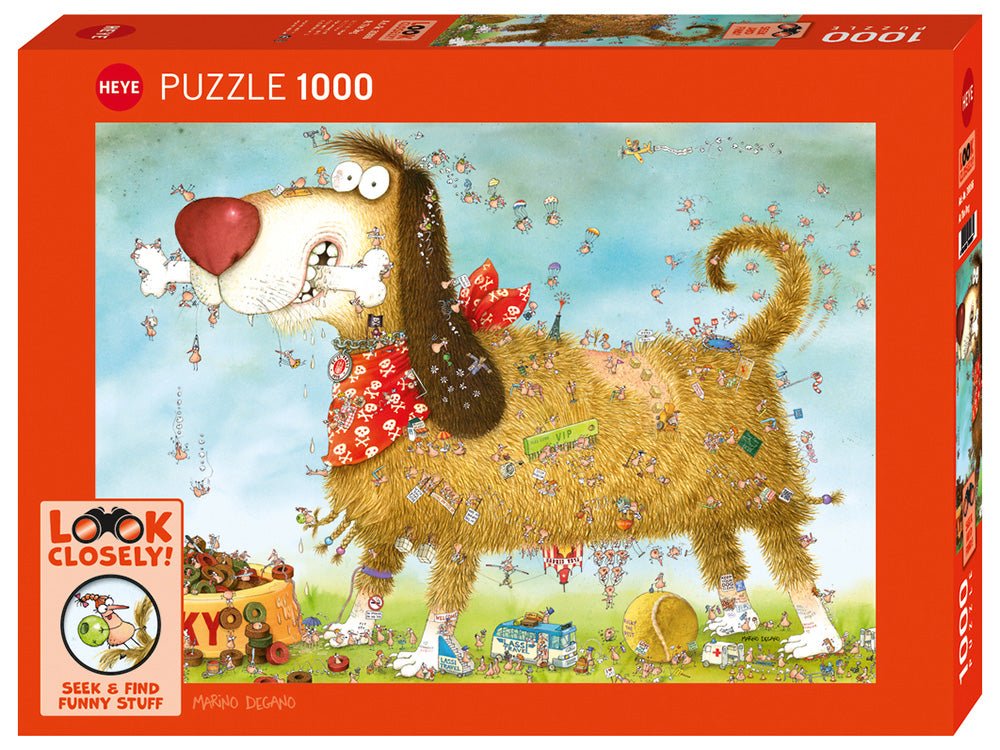 At the Dog - 1000 Piece Jigsaw Puzzle - 4001689300661 - The Little Lost Bookshop - The Little Lost Bookshop