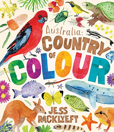 Australia: Country of Colour - 9781922863881 - Jess Racklyeft - The Little Lost Bookshop - The Little Lost Bookshop