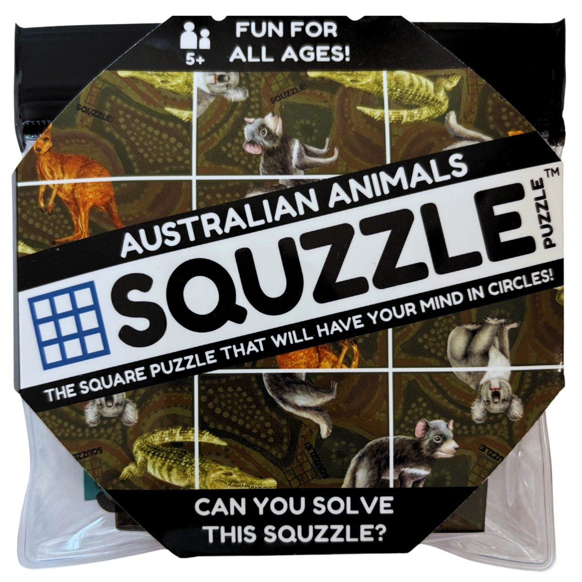 Australian Animals Squzzle Puzzle - 850059899342 - Game - The Little Lost Bookshop - The Little Lost Bookshop