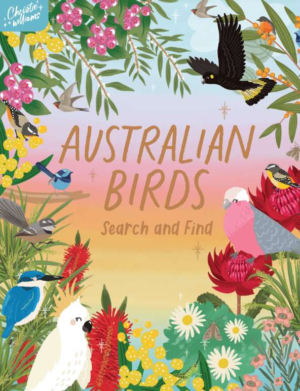Australian Birds Search and Find - 9781923286238 - Christie Williams - The Little Lost Bookshop - The Little Lost Bookshop
