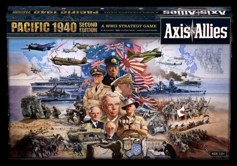 Axis & Allies 1940 Pacific Second Edition - 810011725553 - Renegade - The Little Lost Bookshop