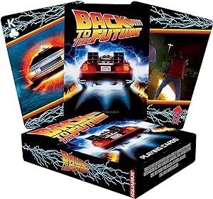 Back to the Future Playing Cards - 840391166004 - VR - The Little Lost Bookshop