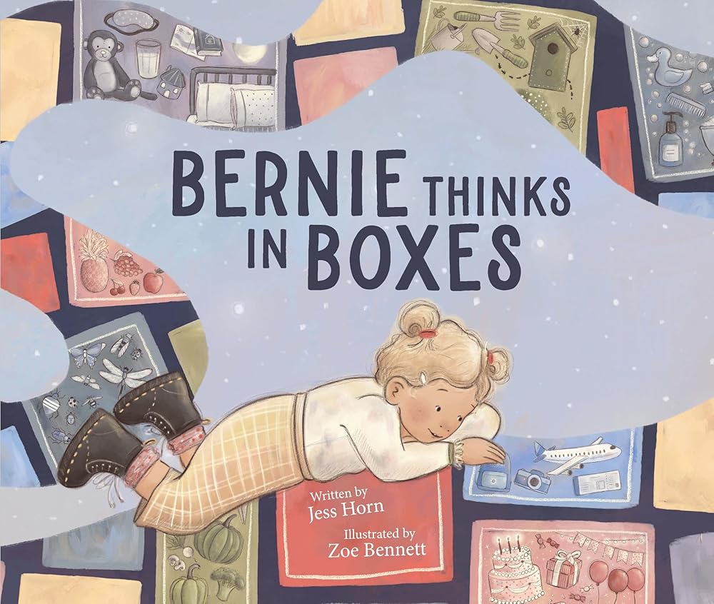 Bernie Thinks in Boxes - 9781922930033 - Jess Horn, Zoe Bennett - Affirm Press - The Little Lost Bookshop