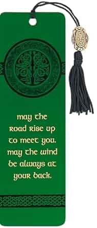 Bookmark: Celtic - "May The Road rise Up To Meet You. May The Wind be Always At Your Back. - 9781593593131 - The Little Lost Bookshop - The Little Lost Bookshop