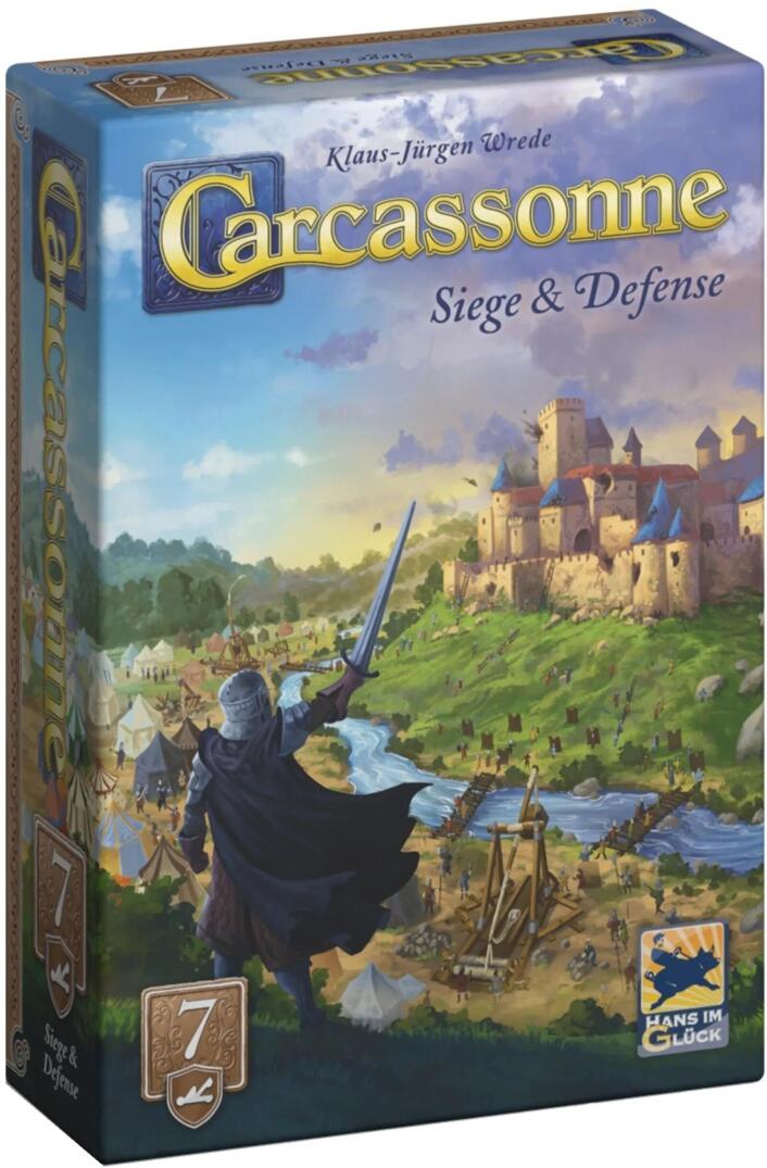 Carcassonne Expansion 7 - Siege and Defence (2025 Redesign) - 3558380131762 - Board Game - Hans im Gluck - The Little Lost Bookshop