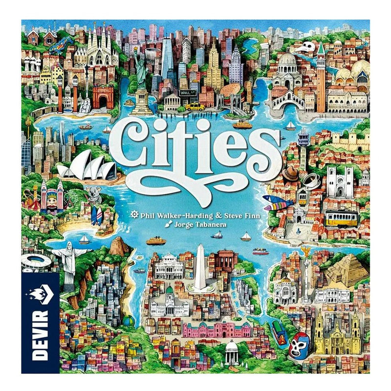 Cities - 8436607943945 - Game - The Little Lost Bookshop