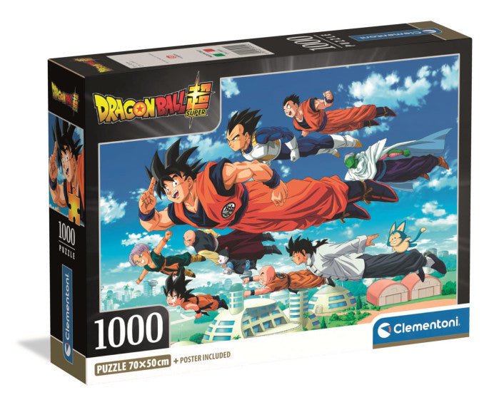 Clementoni Puzzle Dragonball Z Flying 1,000 Pieces - 8005125399550 - The Little Lost Bookshop - The Little Lost Bookshop