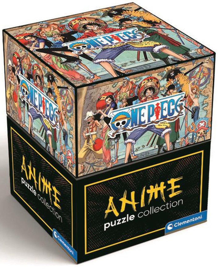 Clementoni Puzzle HQC Anime Cube One Piece 500 Piece Puzzle 2 - 8005125351374 - Puzzle - The Little Lost Bookshop - The Little Lost Bookshop