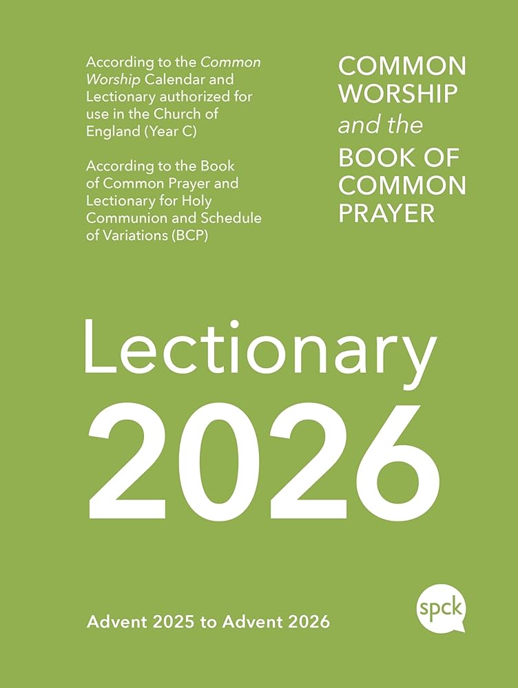 Common Worship Lectionary 2026: Church of England Liturgical Calendar with the Book of Common Prayer (Includes Daily Readings and Service Planning Guide in a Compact, Portable Size - 9780281091188 - SPCK - SPCK Publishing - The Little Lost Bookshop