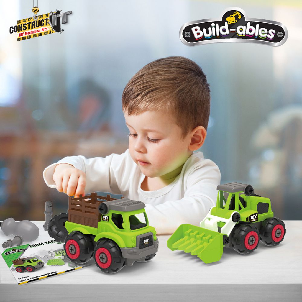 Construct It Build-ables 2-in-1 Farm Hand Set