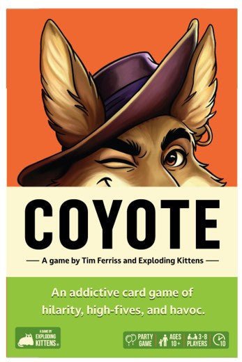 Coyote - 810171410511 - Games - Exploding Kittens - The Little Lost Bookshop
