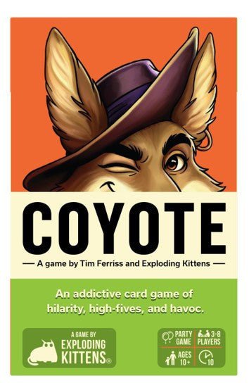 Coyote (Small Box) - 810171410146 - Game - The Little Lost Bookshop - The Little Lost Bookshop
