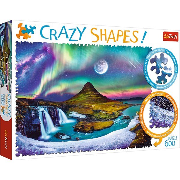 Crazy Shapes Kids Northern Lights Puzzle - 5900511111149 - The Little Lost Bookshop - The Little Lost Bookshop