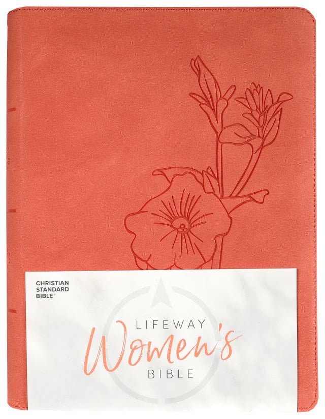 CSB Lifeway Women's Bible Coral (Black Letter Edition) - 9781087772769 - Lifeway - The Little Lost Bookshop