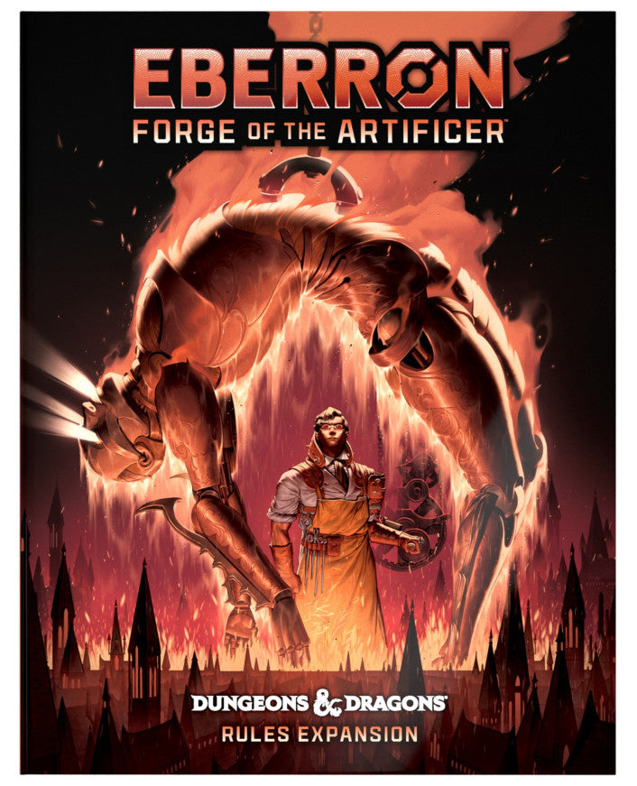 D&D Dungeons & Dragons Eberron Forge of the Artificer Hardcover (Alternative Cover)