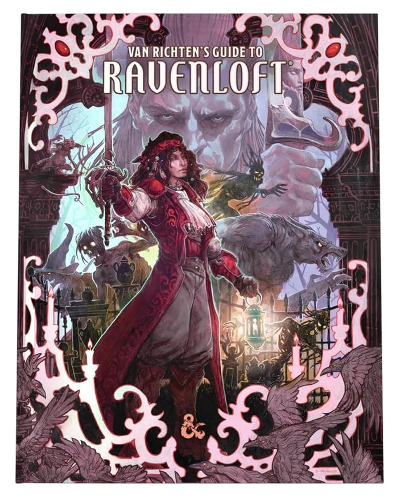 D&D 5th Edition: Van Richten’s Guide to Ravenloft Alt Cover - 9780786967261 - The Little Lost Bookshop - The Little Lost Bookshop