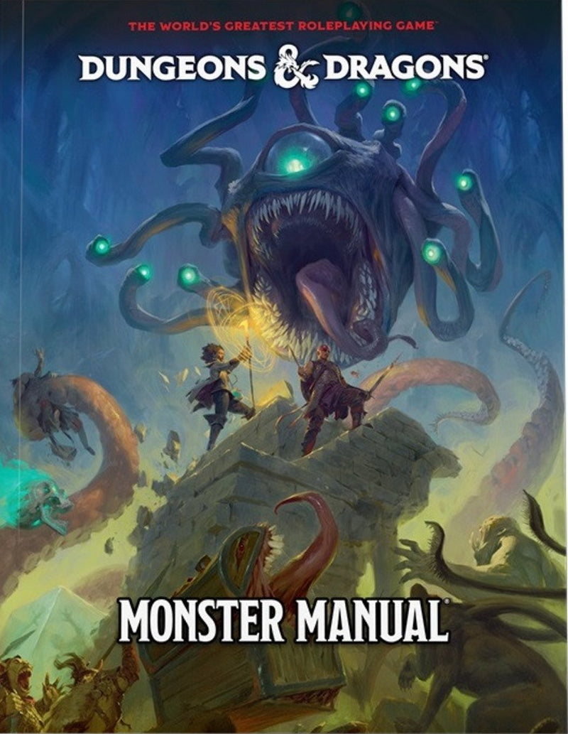 D&D Dungeons & Dragons Monster Manual Hardcover (2024) - 9780786969548 - Wizards of the Coast - Wizards of the Coast - The Little Lost Bookshop