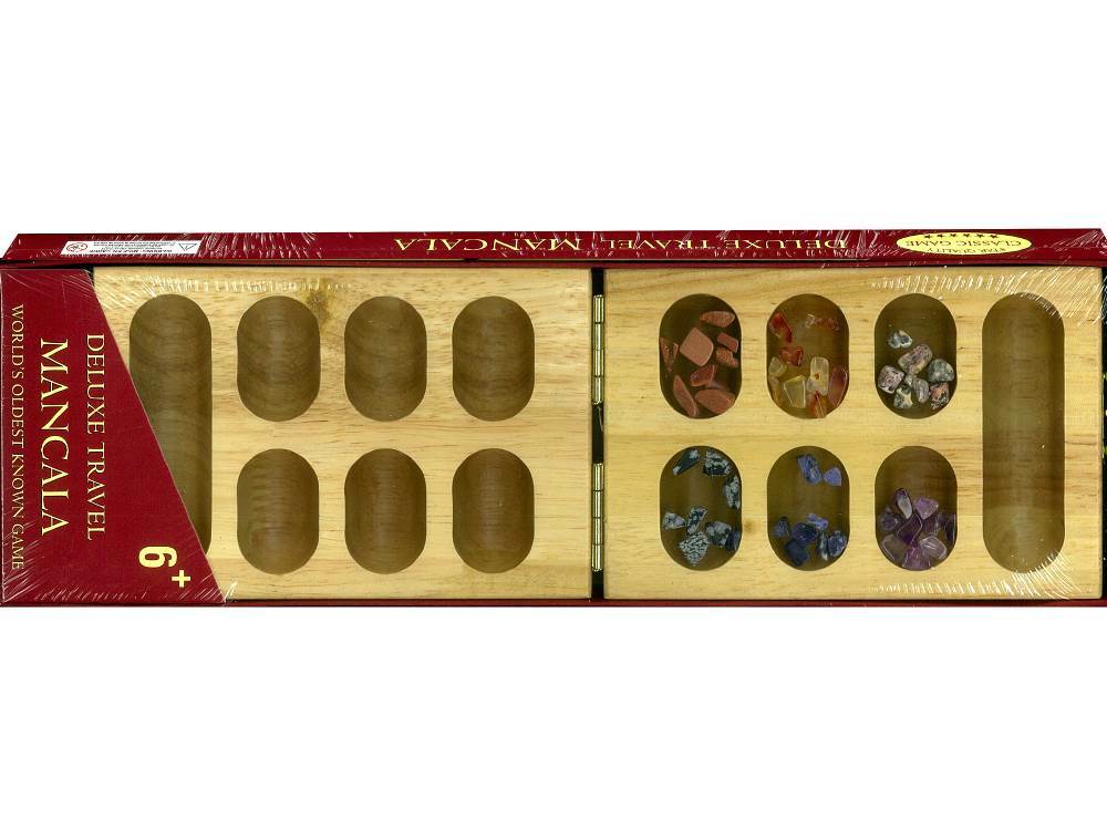 Deluxe Travel Mancala:World's Oldest Known Game - 025766002020 - The Little Lost Bookshop - The Little Lost Bookshop